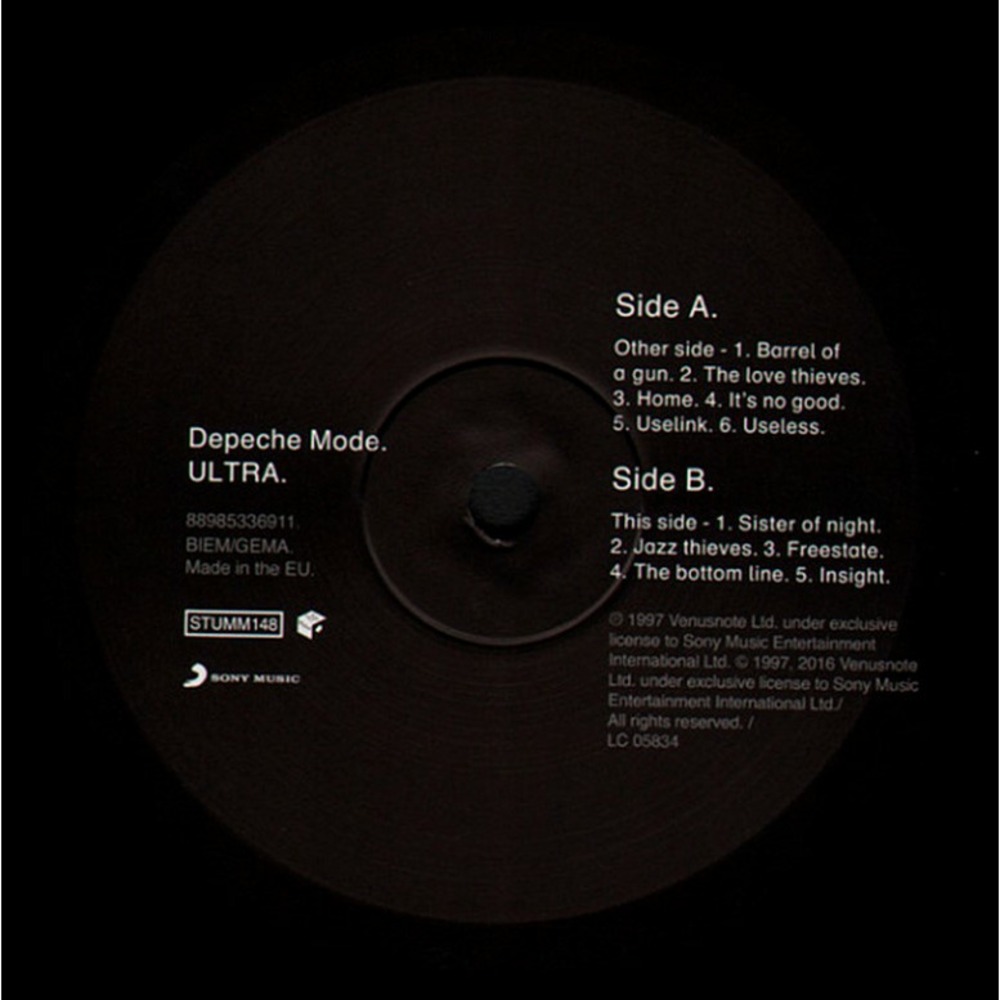 Пластинка LP Depeche Mode / Ultra