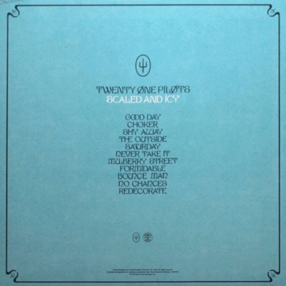 Пластинка LP TWENTY ONE PILOTS / SCALED AND ICY