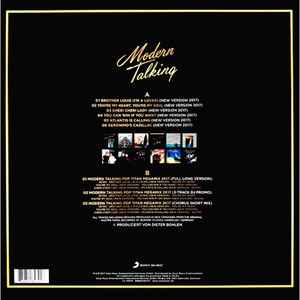 Пластинка LP Modern Talking / Back For Gold The New Versions (Clear Vinyl)