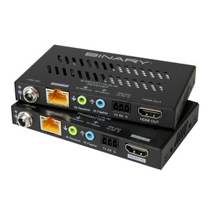 Передача по IP сетям HDMI, USB, RS-232, IR и аудио Binary 540 Series Slim 4K Ultra HD HDBaseT Extender with IR & RS-232
