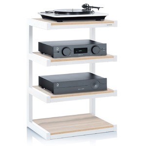 Hi-Fi стойка Norstone Esse Hifi Oak белая