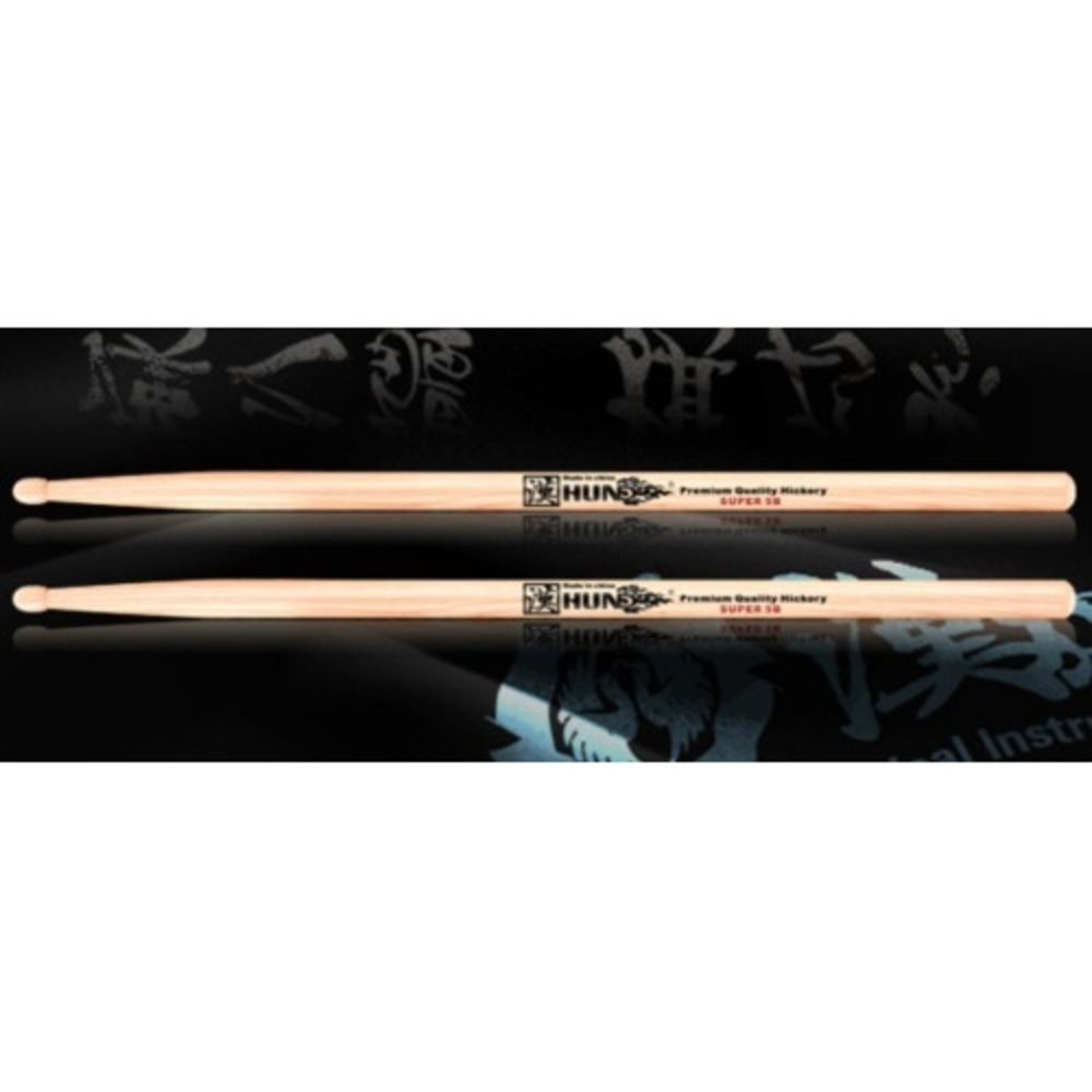 Палочки для барабана Hun Drumsticks 10101001024 Natural Series Super-5B