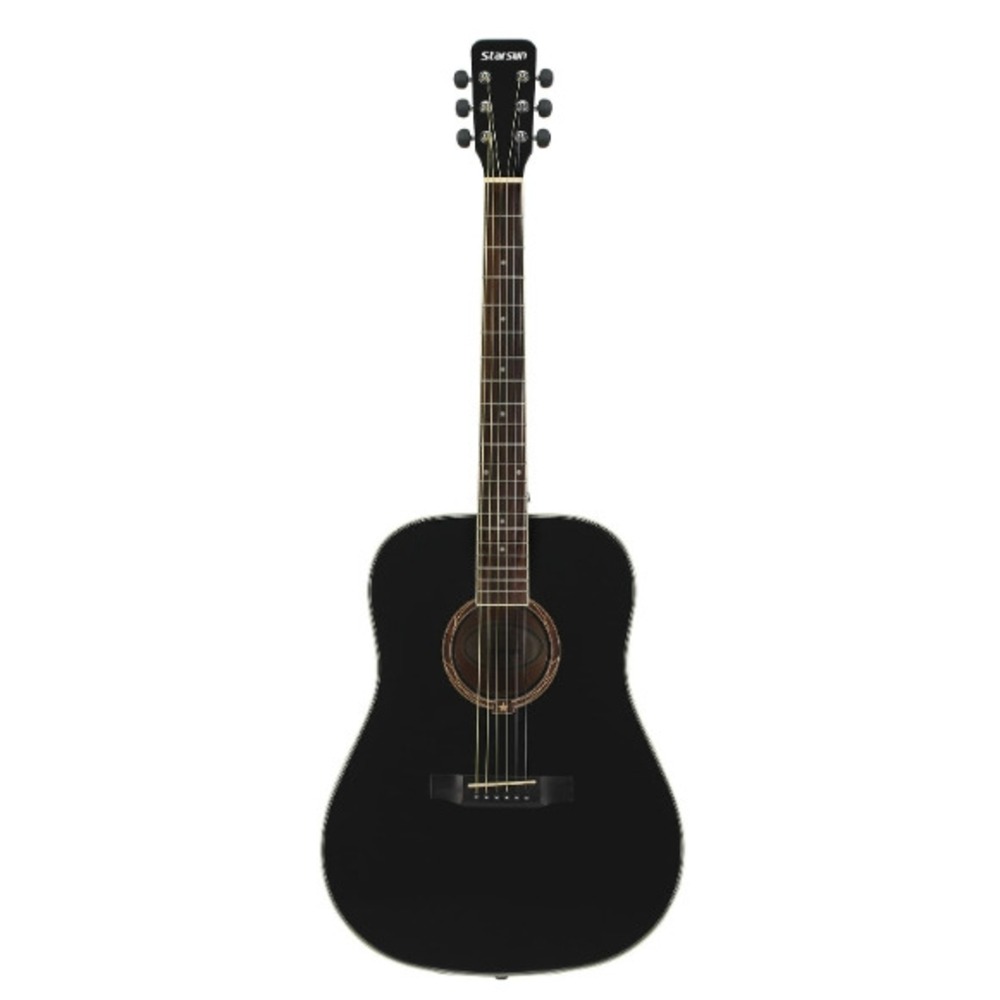 Акустическая гитара STARSUN DG220p Black