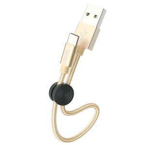 Кабель USB 3.1 Тип C - USB 2.0 Тип A hoco 6931474707468 X35, золотой 0.25m