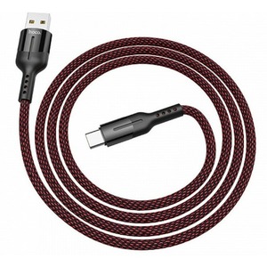 Кабель USB 3.1 Тип C - USB 2.0 Тип A hoco 6931474710604 U68, черный 1.2m