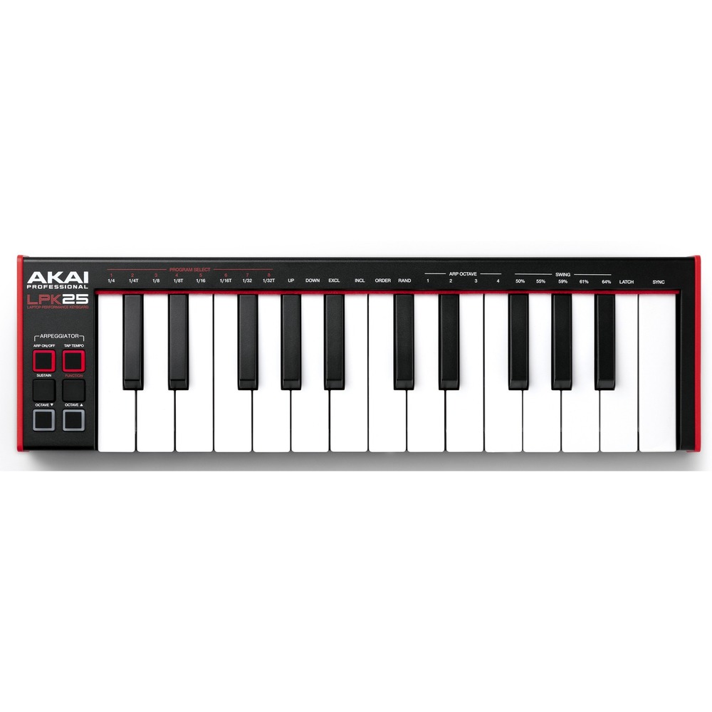 Миди клавиатура Akai Pro LPK25 MK2