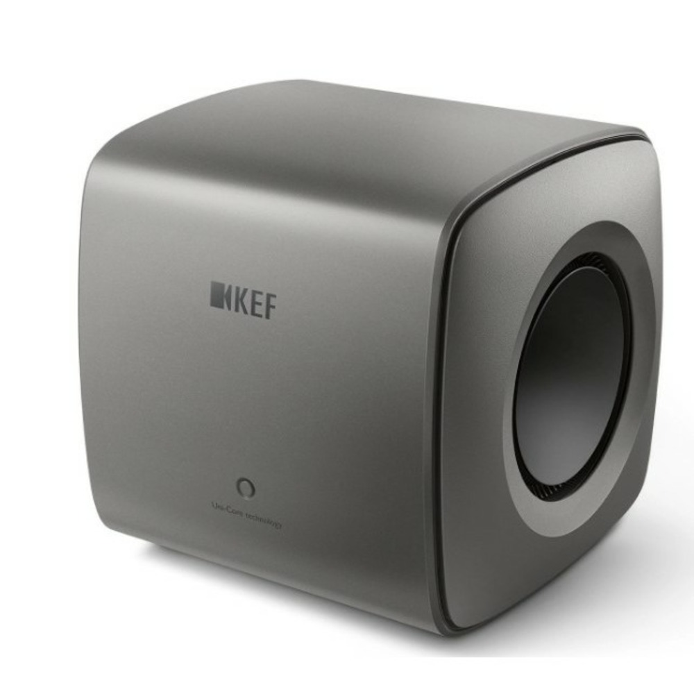 Сабвуфер закрытого типа KEF KC62 Titanium Grey