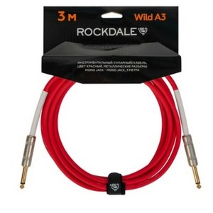 Кабель аудио 1xJack - 1xJack Rockdale Wild A3 3.0m