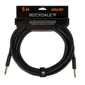 Кабель аудио 1xJack - 1xJack Rockdale Wild B5 5.0m