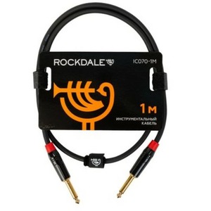 Кабель аудио 1xJack - 1xJack Rockdale IC070-1M 1.0m