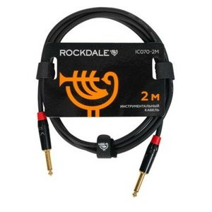 Кабель аудио 1xJack - 1xJack Rockdale IC070-2M 2.0m