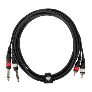 Кабель аудио 2xJack - 2xRCA Rockdale DC005-3M 3.0m