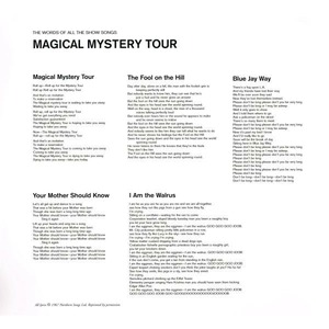 Пластинка LP The Beatles Magical Mystery Tour