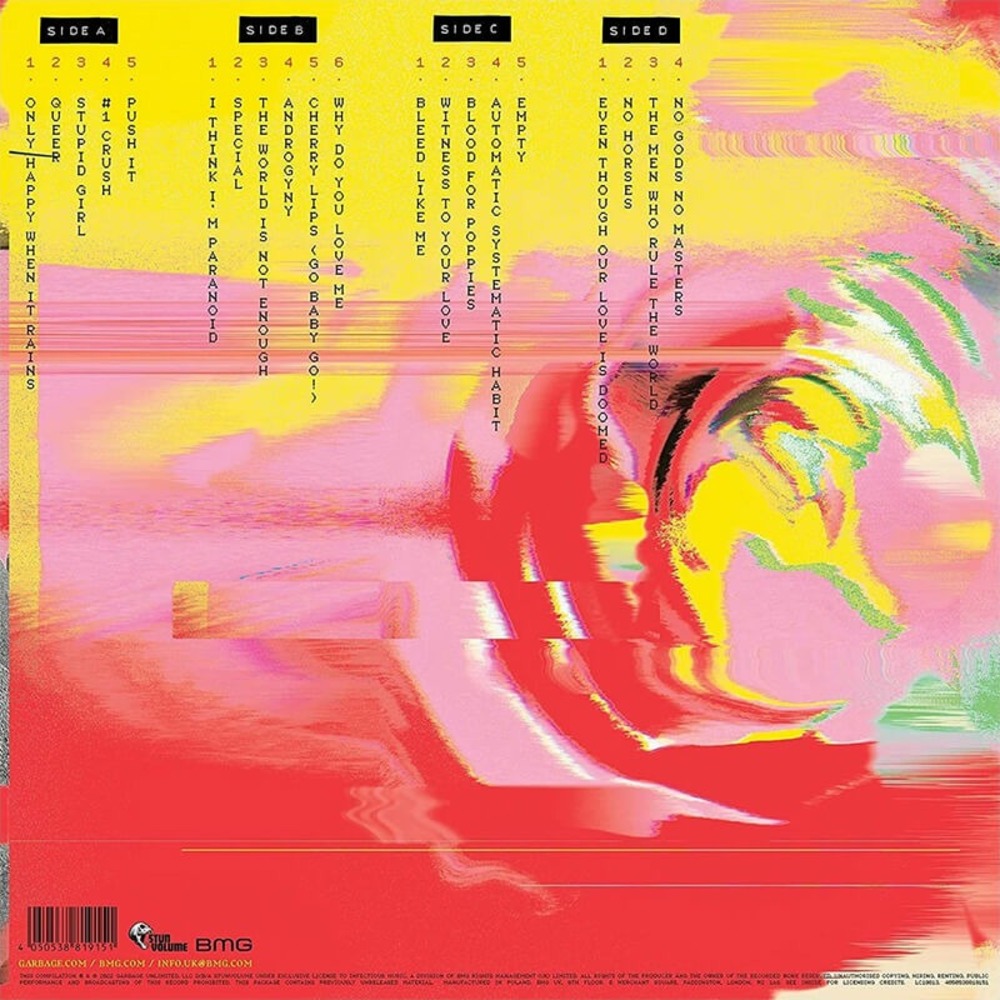 Пластинка LP Garbage / Antology (Yellow Transparent Vinyl)