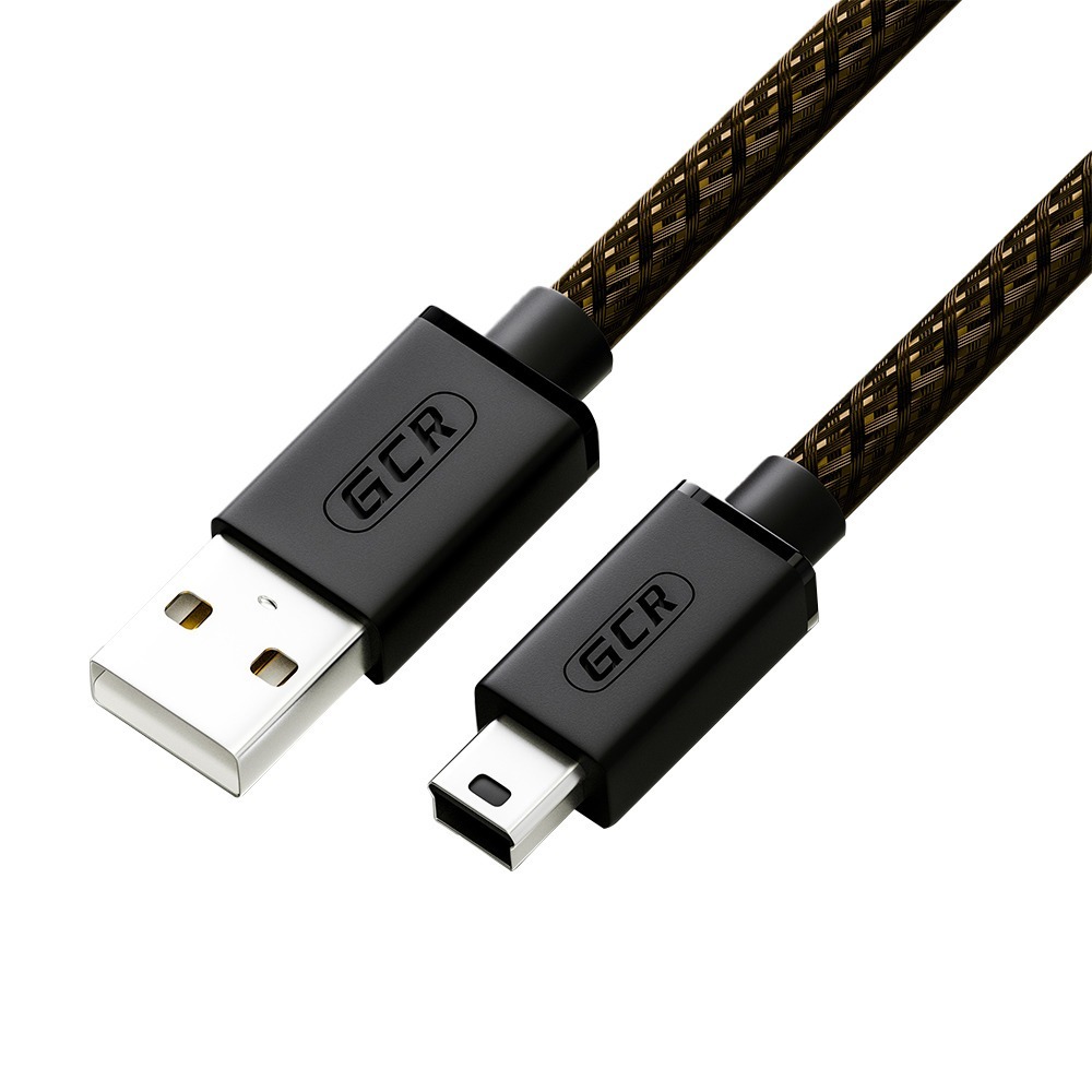 Кабель USB 2.0 Тип A - B 5pin mini Greenconnect GCR-50931 0.7m
