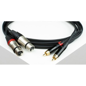 Кабель аудио 2xRCA - 2xXLR Shnoor RCA2XF 1.5m