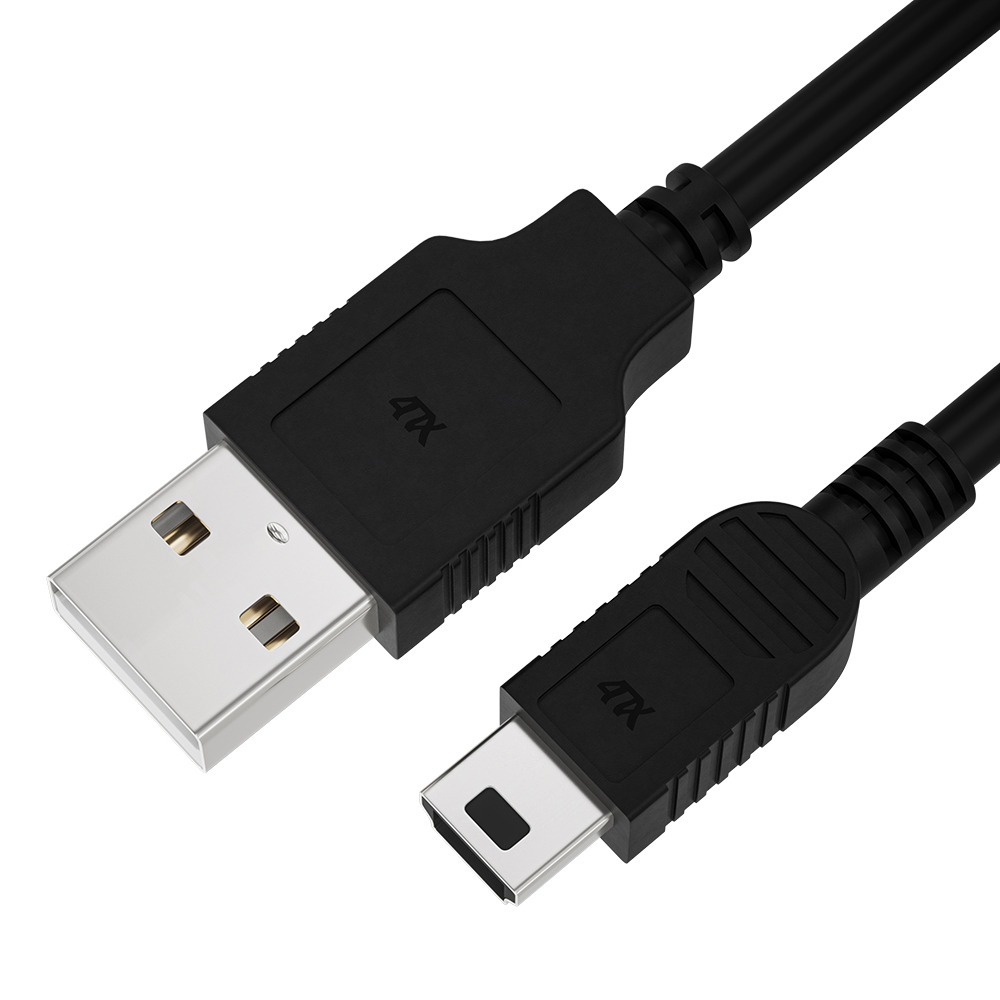 Кабель USB 2.0 Тип A - B 4pin mini 4PH R90117 1.0m
