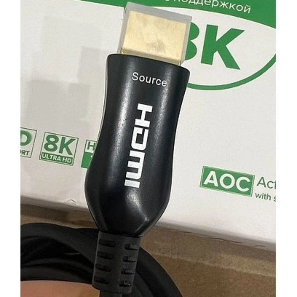 Кабель HDMI - HDMI оптоволоконные Greenconnect GCR-53712 20.0m