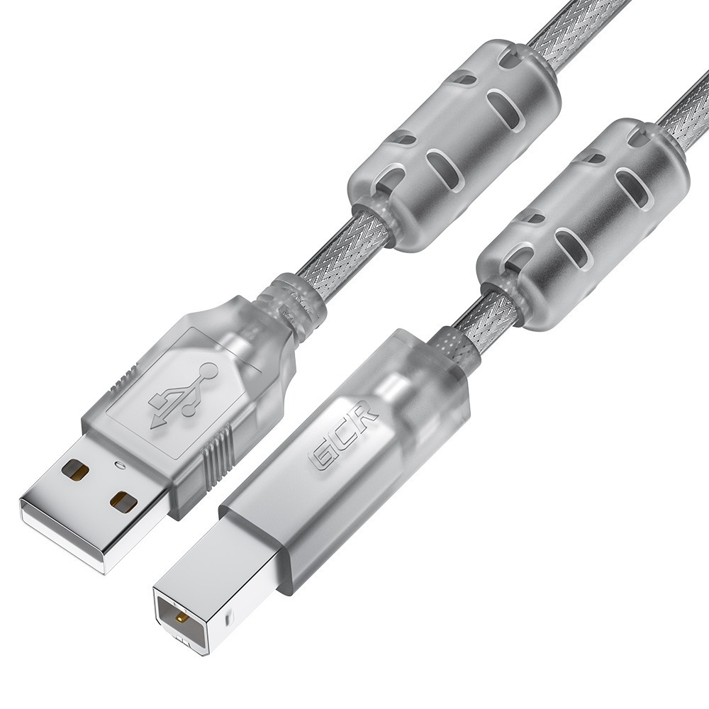 Кабель USB 2.0 Тип A - B Greenconnect GCR-52421 0.75m
