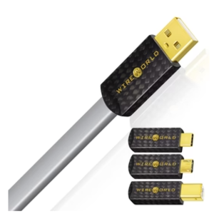 Кабель USB 2.0 Тип A - B WireWorld Platinum Starlight 8 USB 2.0 A-B Flat Cable 1.0m P2AB1.0M-8