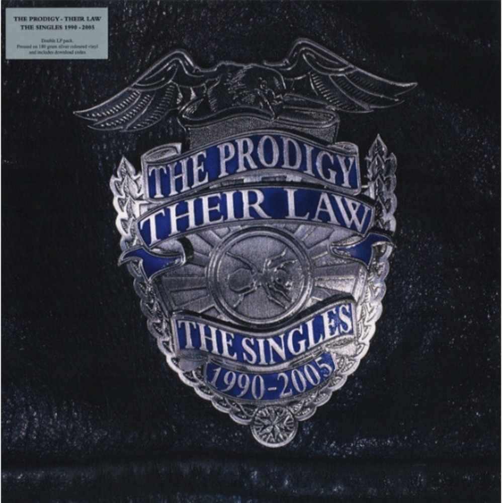 Пластинка LP The Prodigy Their Law - The Singles 1990-2005 (Silver Marbled Translucent Vinyl)