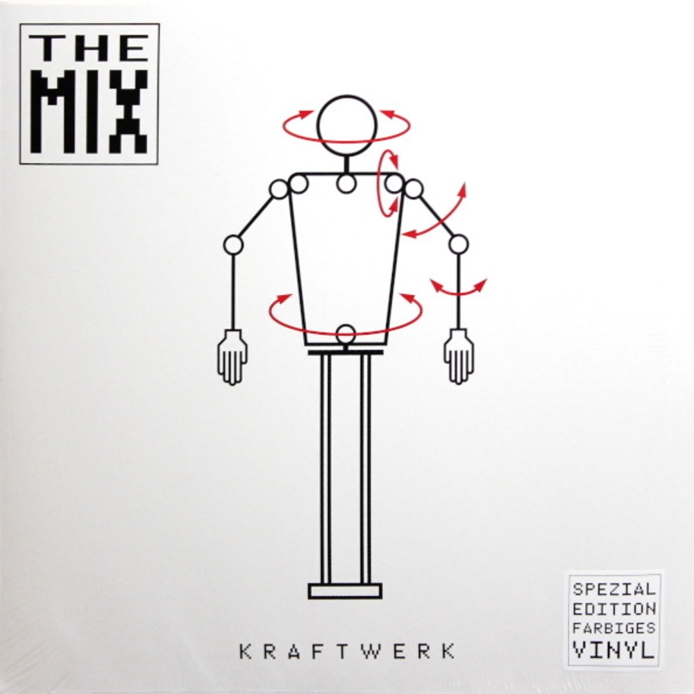 Пластинка LP Kraftwerk The Mix (White Vinyl)