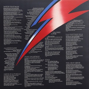 Пластинка LP David Bowie / Aladdin Sane