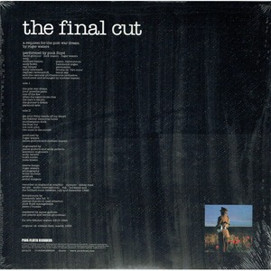 Пластинка LP Pink Floyd / The Final Cut