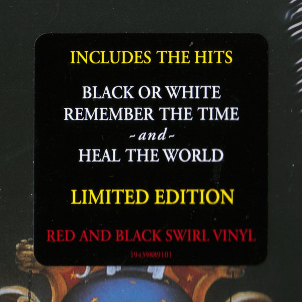 Пластинка LP Michael Jackson / Dangerous (Limited Edition, Red & Black Swirl)