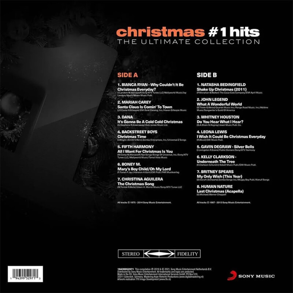 Пластинка LP Various / Christmas #1 Hits: The Ultimate Collection (Alternative cover)