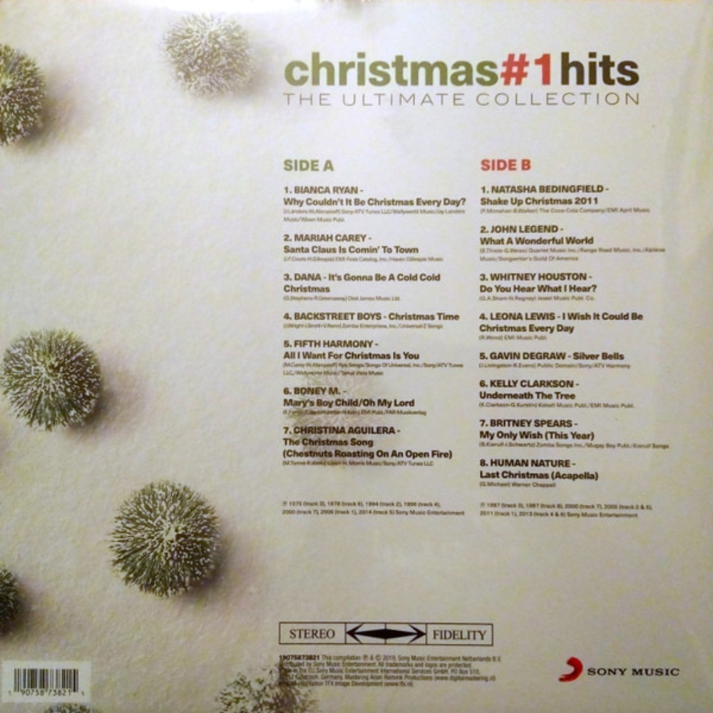 Пластинка LP Various / Christmas #1 Hits: The Ultimate Collection