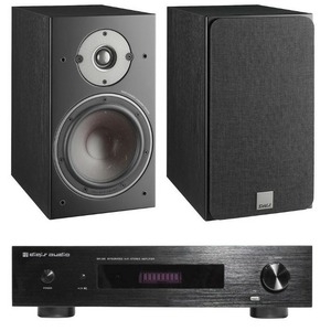 Комплект стерео системы Digis AUDIO MK-285 + DALI OBERON 3 черный