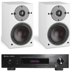 Комплект стерео системы Digis AUDIO MK-285 + DALI OBERON 1 Белый