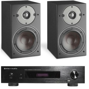 Комплект стерео системы Digis AUDIO MK-285 + DALI OBERON 1 черный