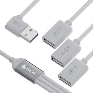 Хаб USB Greenconnect GCR-53355 0.35m