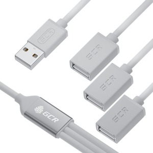 Хаб USB Greenconnect GCR-53356 1.2m