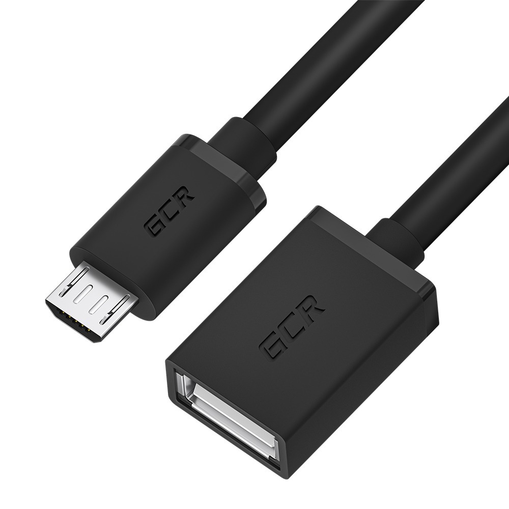 Кабель USB OTG Greenconnect GCR-53380 0.5m