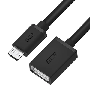 Кабель USB OTG Greenconnect GCR-53381 0.15m
