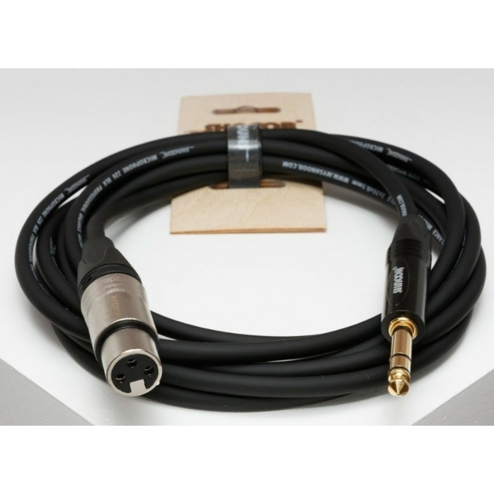 Кабель аудио 1xJack - 1xXLR Shnoor MC226-XFJS 0.5m