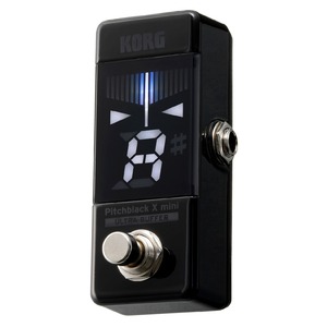 Напольный гитарный хроматический тюнер KORG Pitchblack PB-X MINI