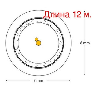 Кабель аудио на метраж QED (QE6119) Performance Audio 40i (12м.)