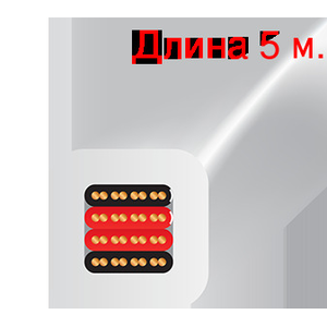 Кабель акустический на метраж WireWorld SOSM075-8 Solstice 8 Speaker Cable (5м.)