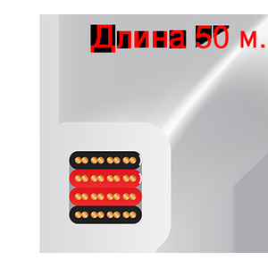 Кабель акустический на метраж WireWorld SOSM075-8 Solstice 8 Speaker Cable (50м.)
