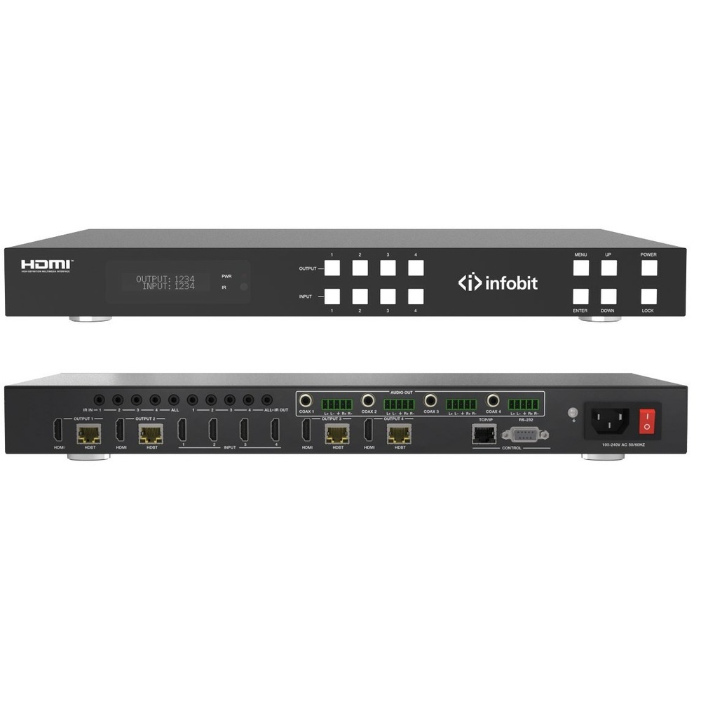 Матричный коммутатор HDMI Infobit iMatrix H44H150