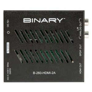 Преобразователь DisplayPort, HDMI, DVI и аудио Binary 260 Series 4K HDR Audio Extractor