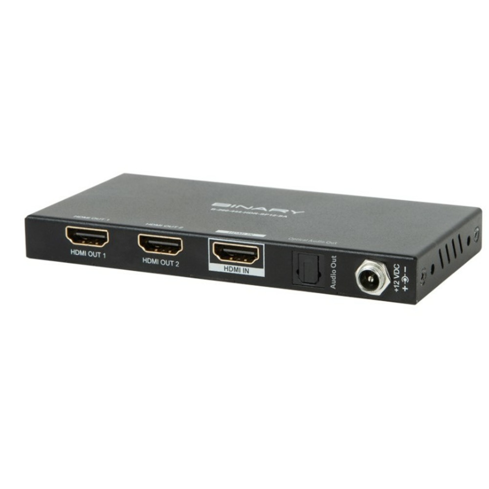 Преобразователь DisplayPort, HDMI, DVI и аудио Binary 260 Series 4K HDR HDMI Splitter w/ EDID Control Audio Breakout and Downscaling 1x2