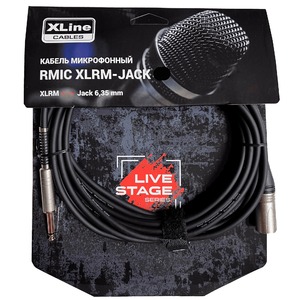 Кабель аудио 1xJack - 1xXLR Xline Cables RMIC XLRM-JACK 15 15.0m