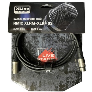 Кабель аудио 1xXLR - 1xXLR Xline Cables RMIC XLRM-XLRF 15 15.0m