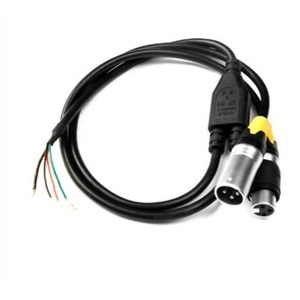 Кабель DMX с разьемами Silver Star Y-TYPE DMX XLR Cable IN/OUT IP65 1.5m