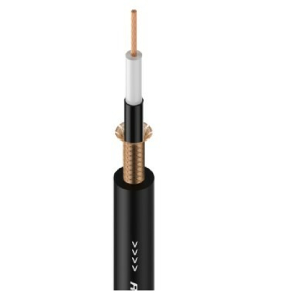 Кабель микрофонный на катушках Roxtone GC040/100 Black 100.0m
